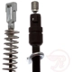 Purchase Top-Quality Rear Left Brake Cable by RAYBESTOS - BC97293 pa1