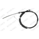 Purchase Top-Quality Rear Left Brake Cable by WORLDPARTS - 1361024 pa2