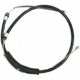Purchase Top-Quality Rear Left Brake Cable by WORLDPARTS - 1361057 pa1