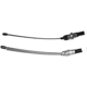 Purchase Top-Quality Rear Left Brake Cable by WORLDPARTS - 136502 pa2