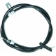 Purchase Top-Quality Rear Left Brake Cable by WORLDPARTS - 1651020 pa1