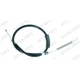 Purchase Top-Quality Rear Left Brake Cable by WORLDPARTS - 1651052 pa2