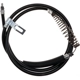 Purchase Top-Quality Rear Left Brake Cable by WORLDPARTS - 1651265 pa4
