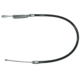 Purchase Top-Quality Rear Left Brake Cable by WORLDPARTS - 1651294 pa1
