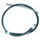 Purchase Top-Quality Rear Left Brake Cable by WORLDPARTS - 167684 pa1