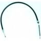 Purchase Top-Quality Rear Left Brake Cable by WORLDPARTS - 167906 pa1