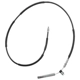 Purchase Top-Quality WORLDPARTS - 1741074 - Rear Left Brake Cable pa2