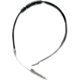 Purchase Top-Quality Rear Left Brake Cable by WORLDPARTS - 1741101 pa2