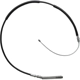Purchase Top-Quality Rear Left Brake Cable by WORLDPARTS - 1741113 pa3