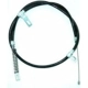 Purchase Top-Quality Rear Left Brake Cable by WORLDPARTS - 1741204 pa1