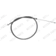 Purchase Top-Quality Rear Left Brake Cable by WORLDPARTS - 1741206 pa2