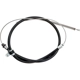 Purchase Top-Quality Rear Left Brake Cable by WORLDPARTS - 1741217 pa3