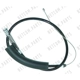 Purchase Top-Quality Rear Left Brake Cable by WORLDPARTS - 1741226 pa1