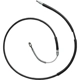 Purchase Top-Quality Rear Left Brake Cable by WORLDPARTS - 176528 pa3