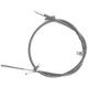 Purchase Top-Quality Rear Left Brake Cable by WORLDPARTS - 1827181 pa1