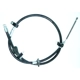 Purchase Top-Quality Rear Left Brake Cable by WORLDPARTS - 1930037 pa1