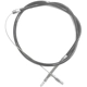 Purchase Top-Quality Rear Left Brake Cable by WORLDPARTS - 2033046 pa1