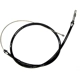 Purchase Top-Quality Câble de frein arrière gauche par WORLDPARTS - 208164 pa1
