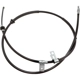 Purchase Top-Quality Rear Left Brake Cable by WORLDPARTS - 3141005 pa3