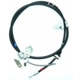 Purchase Top-Quality Rear Left Brake Cable by WORLDPARTS - 3225225 pa1