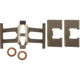 Purchase Top-Quality Rear Left Rebuilt Caliper With Hardware by ACDELCO - 18FR12628C pa1