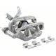 Purchase Top-Quality Rear Left Rebuilt Caliper With Hardware by BBB INDUSTRIES - 99-17438B pa1