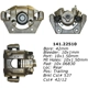 Purchase Top-Quality Rear Left Rebuilt Caliper With Hardware by CENTRIC PARTS - 141.22510 pa24