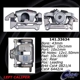 Purchase Top-Quality Rear Left Rebuilt Caliper With Hardware by CENTRIC PARTS - 141.33634 pa3