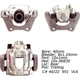 Purchase Top-Quality Rear Left Rebuilt Caliper With Hardware by CENTRIC PARTS - 141.34552 pa13