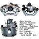 Purchase Top-Quality Rear Left Rebuilt Caliper With Hardware by CENTRIC PARTS - 141.34574 pa14