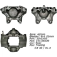 Purchase Top-Quality Rear Left Rebuilt Caliper With Hardware by CENTRIC PARTS - 141.35534 pa13