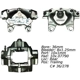 Purchase Top-Quality Rear Left Rebuilt Caliper With Hardware by CENTRIC PARTS - 141.35542 pa14
