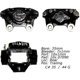 Purchase Top-Quality Rear Left Rebuilt Caliper With Hardware by CENTRIC PARTS - 141.38512 pa13