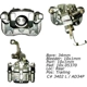Purchase Top-Quality Rear Left Rebuilt Caliper With Hardware by CENTRIC PARTS - 141.40554 pa13