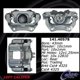 Purchase Top-Quality Rear Left Rebuilt Caliper With Hardware by CENTRIC PARTS - 141.40578 pa3