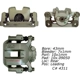 Purchase Top-Quality Rear Left Rebuilt Caliper With Hardware by CENTRIC PARTS - 141.42564 pa24