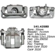 Purchase Top-Quality Rear Left Rebuilt Caliper With Hardware by CENTRIC PARTS - 141.42580 pa14