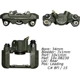 Purchase Top-Quality Rear Left Rebuilt Caliper With Hardware by CENTRIC PARTS - 141.44532 pa13