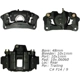 Purchase Top-Quality Rear Left Rebuilt Caliper With Hardware by CENTRIC PARTS - 141.44588 pa13