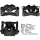 Purchase Top-Quality Rear Left Rebuilt Caliper With Hardware by CENTRIC PARTS - 141.44592 pa16