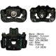 Purchase Top-Quality Rear Left Rebuilt Caliper With Hardware by CENTRIC PARTS - 141.44598 pa22