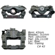 Purchase Top-Quality Rear Left Rebuilt Caliper With Hardware by CENTRIC PARTS - 141.44614 pa25