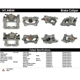 Purchase Top-Quality Rear Left Rebuilt Caliper With Hardware by CENTRIC PARTS - 141.44644 pa7