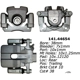 Purchase Top-Quality Rear Left Rebuilt Caliper With Hardware by CENTRIC PARTS - 141.44654 pa16