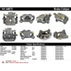 Purchase Top-Quality Rear Left Rebuilt Caliper With Hardware by CENTRIC PARTS - 141.44672 pa6