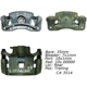 Purchase Top-Quality Rear Left Rebuilt Caliper With Hardware by CENTRIC PARTS - 141.46554 pa12