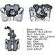 Purchase Top-Quality Rear Left Rebuilt Caliper With Hardware by CENTRIC PARTS - 141.48508 pa13