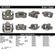 Purchase Top-Quality Rear Left Rebuilt Caliper With Hardware by CENTRIC PARTS - 141.51616 pa9