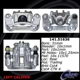 Purchase Top-Quality Rear Left Rebuilt Caliper With Hardware by CENTRIC PARTS - 141.51636 pa8