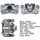 Purchase Top-Quality Rear Left Rebuilt Caliper With Hardware by CENTRIC PARTS - 141.51648 pa14